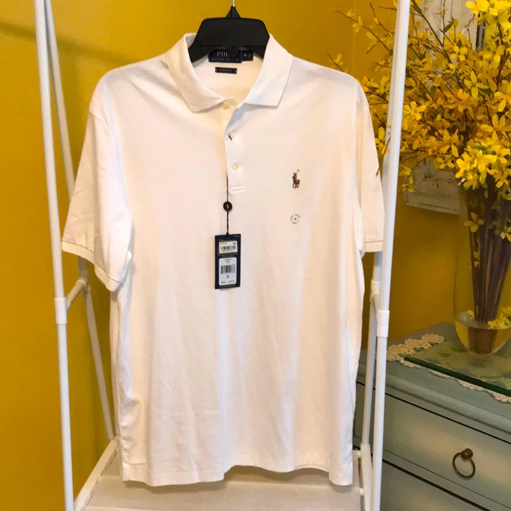NWT Polo Ralph Lauren Medium White Shirt